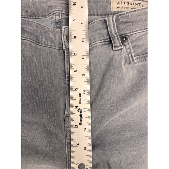 AllSaintsMast  Jeans Men's  Size W31 Gray - Picture 3 of 10